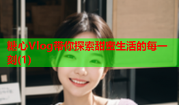 糖心Vlog带你探索甜蜜生活的每一刻(1)