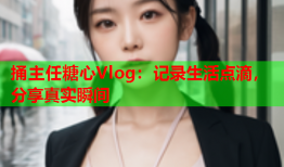 捅主任糖心Vlog：记录生活点滴，分享真实瞬间