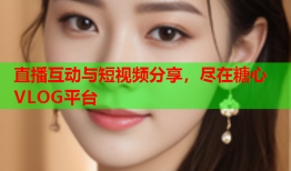 直播互动与短视频分享，尽在糖心VLOG平台