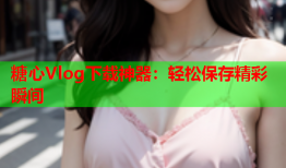 糖心Vlog下载神器：轻松保存精彩瞬间