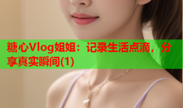 糖心Vlog姐姐：记录生活点滴，分享真实瞬间(1)