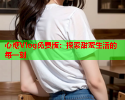 心糖Vlog免费版：探索甜蜜生活的每一刻