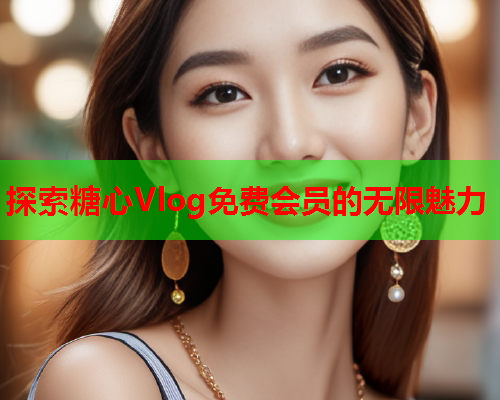探索糖心Vlog免费会员的无限魅力