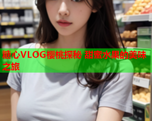 糖心VLOG樱桃探秘 甜蜜水果的美味之旅