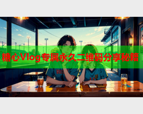 糖心Vlog专属永久二维码分享秘籍