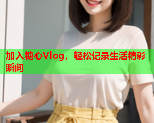 加入糖心Vlog，轻松记录生活精彩瞬间