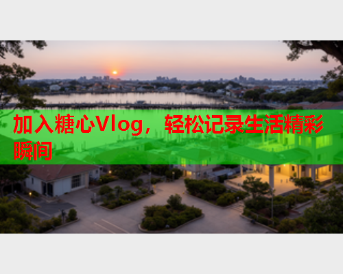 加入糖心Vlog，轻松记录生活精彩瞬间