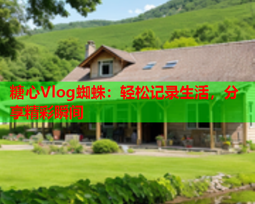 糖心Vlog蜘蛛：轻松记录生活，分享精彩瞬间