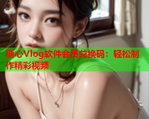 糖心Vlog软件会员兑换码：轻松制作精彩视频