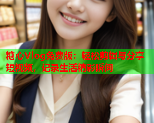 糖心Vlog免费版：轻松剪辑与分享短视频，记录生活精彩瞬间