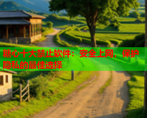 糖心十大禁止软件：安全上网，保护隐私的最佳选择