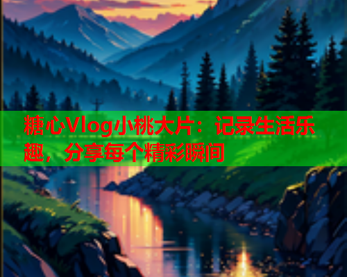 糖心Vlog小桃大片：记录生活乐趣，分享每个精彩瞬间