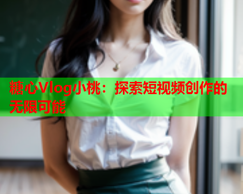 糖心Vlog小桃：探索短视频创作的无限可能