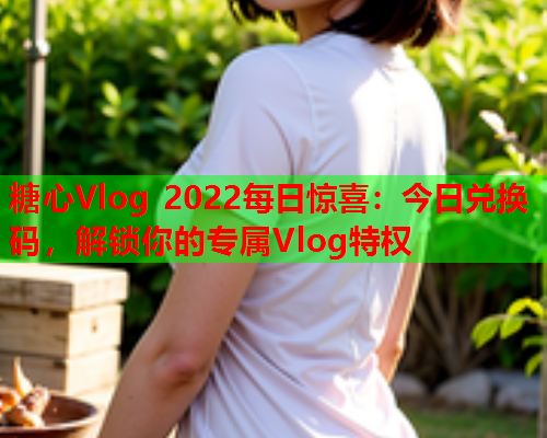 糖心Vlog 2022每日惊喜：今日兑换码，解锁你的专属Vlog特权