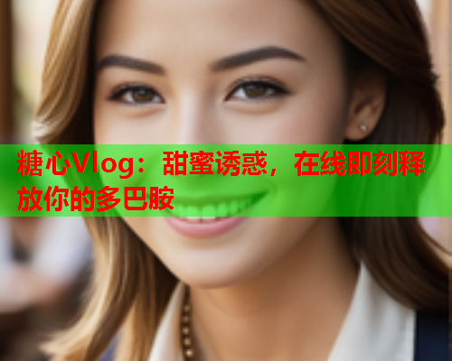 糖心Vlog：甜蜜诱惑，在线即刻释放你的多巴胺