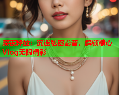 深夜释放：沉迷私密影音，解锁糖心Vlog无限精彩