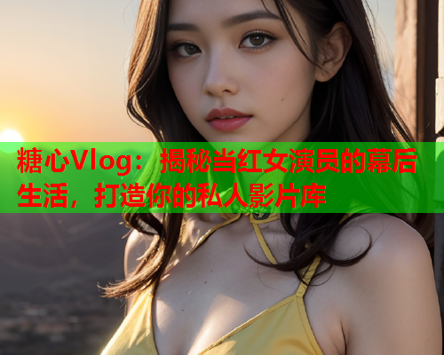 糖心Vlog：揭秘当红女演员的幕后生活，打造你的私人影片库