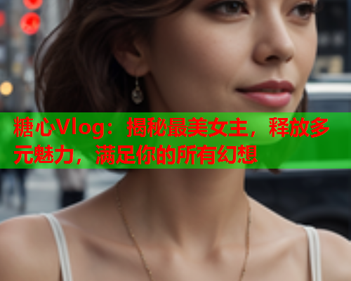 糖心Vlog：揭秘最美女主，释放多元魅力，满足你的所有幻想